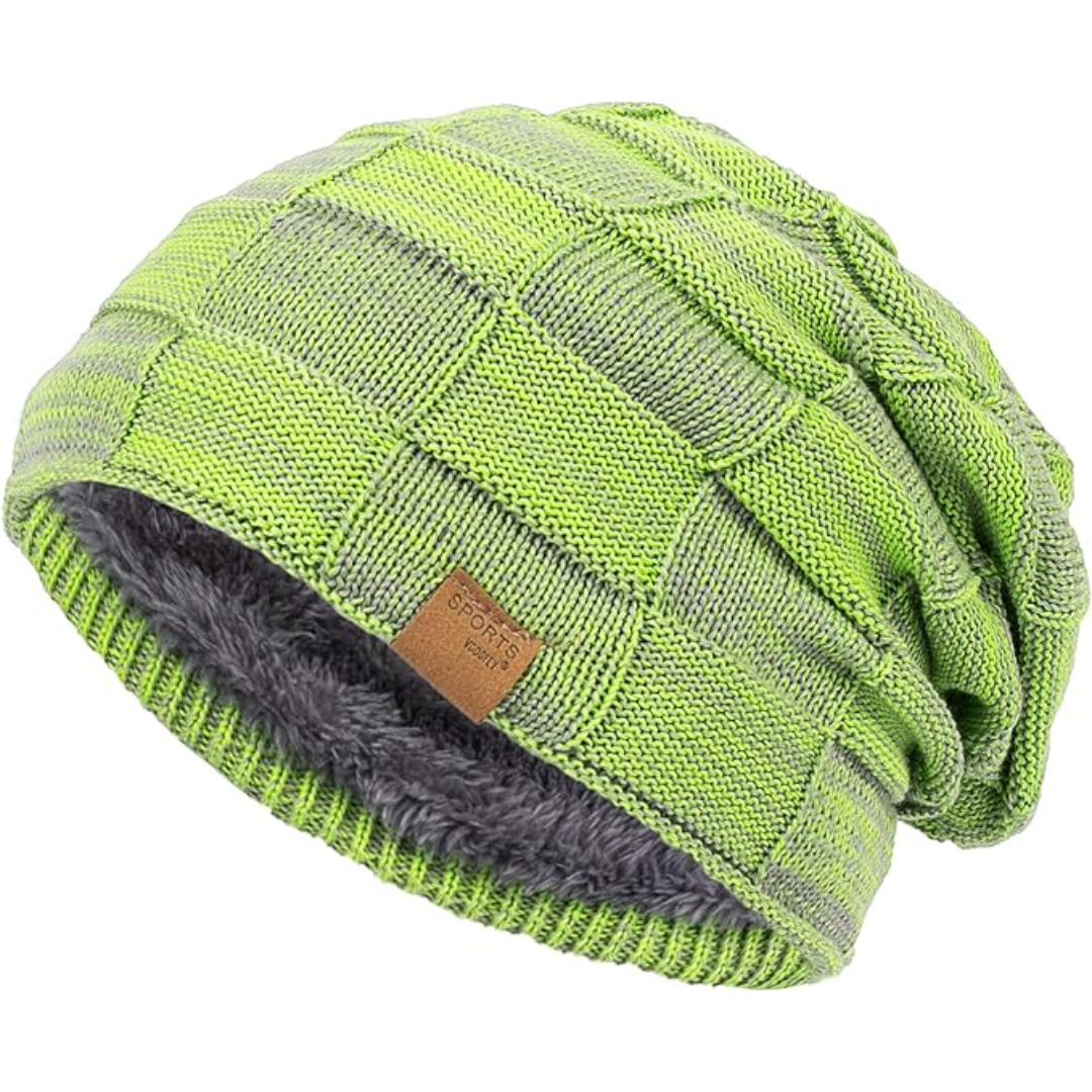 Gebreide slouchy beanie