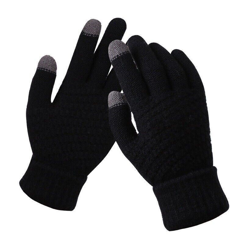 Gebreide touchscreen handschoenen voor dames