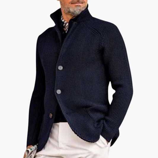 Gepersonaliseerd Heren Vest Cardigan - Stijlvol & Comfortabel