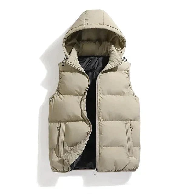 Gepolsterde bodywarmer voor heren