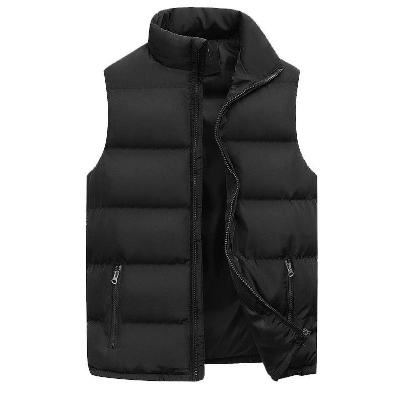 Gevoerde puffer bodywarmer voor heren
