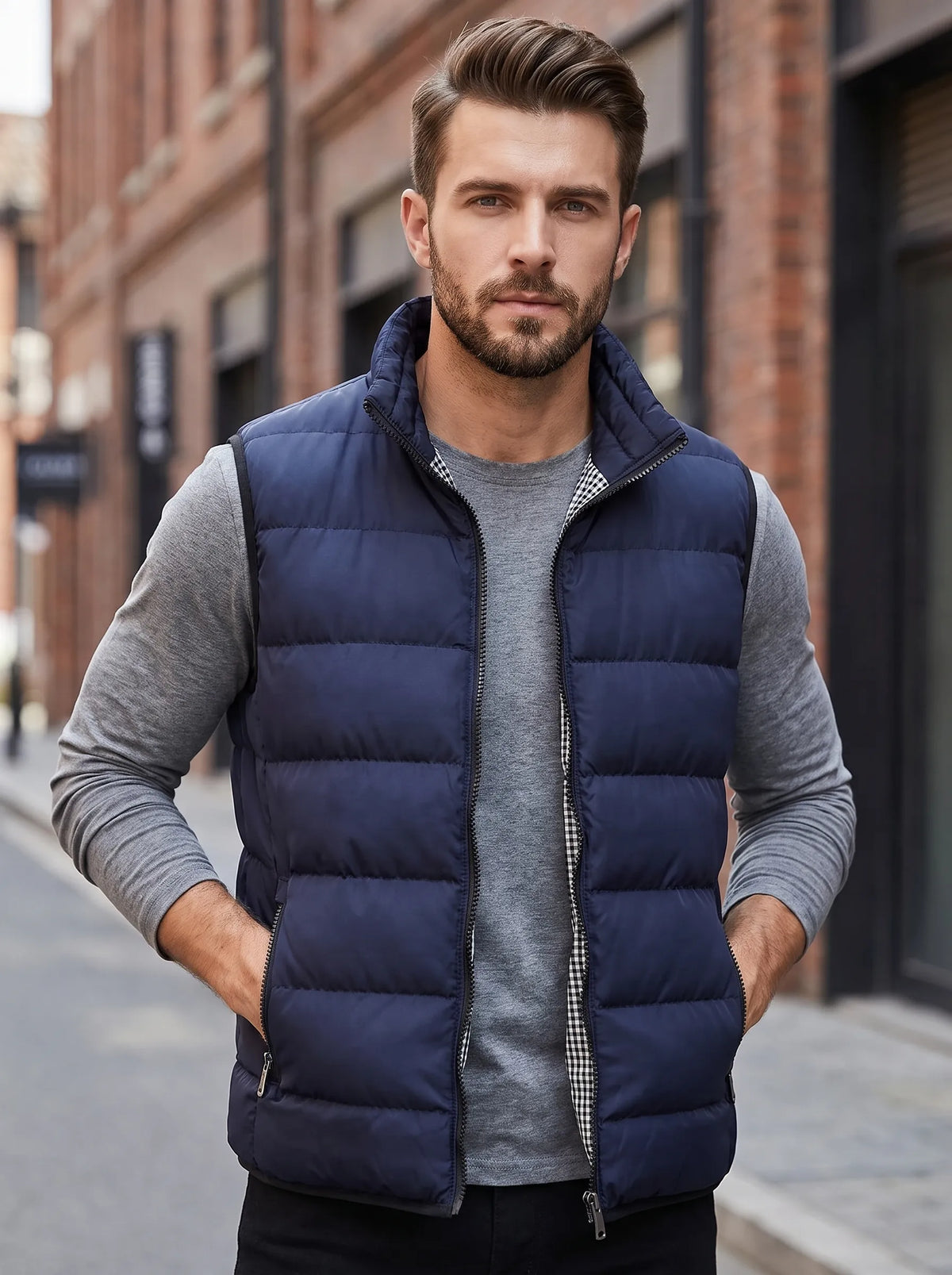 Gewatteerde bodywarmer