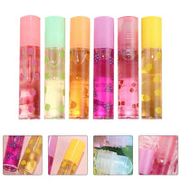 Glanzende lipgloss met spiegel-water-look (6 stuks)