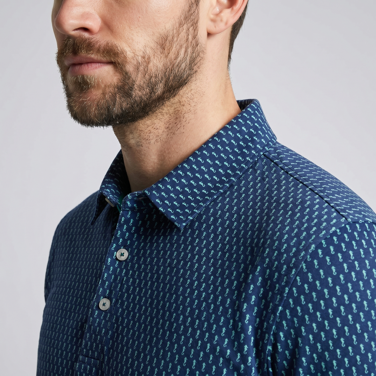 Golfpolo voor Heren | Vochtafvoerend UPF 50 | Polyester & Spandex