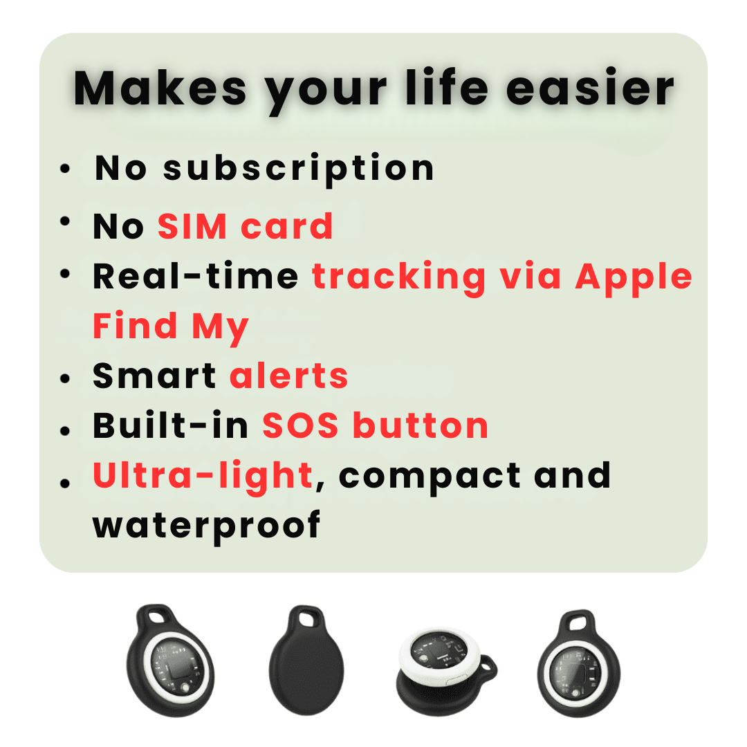GPS Tracker voor Senioren | Realtime Tracking, Waterdicht & Zonder Abonnementskosten voor Gemoedsrust