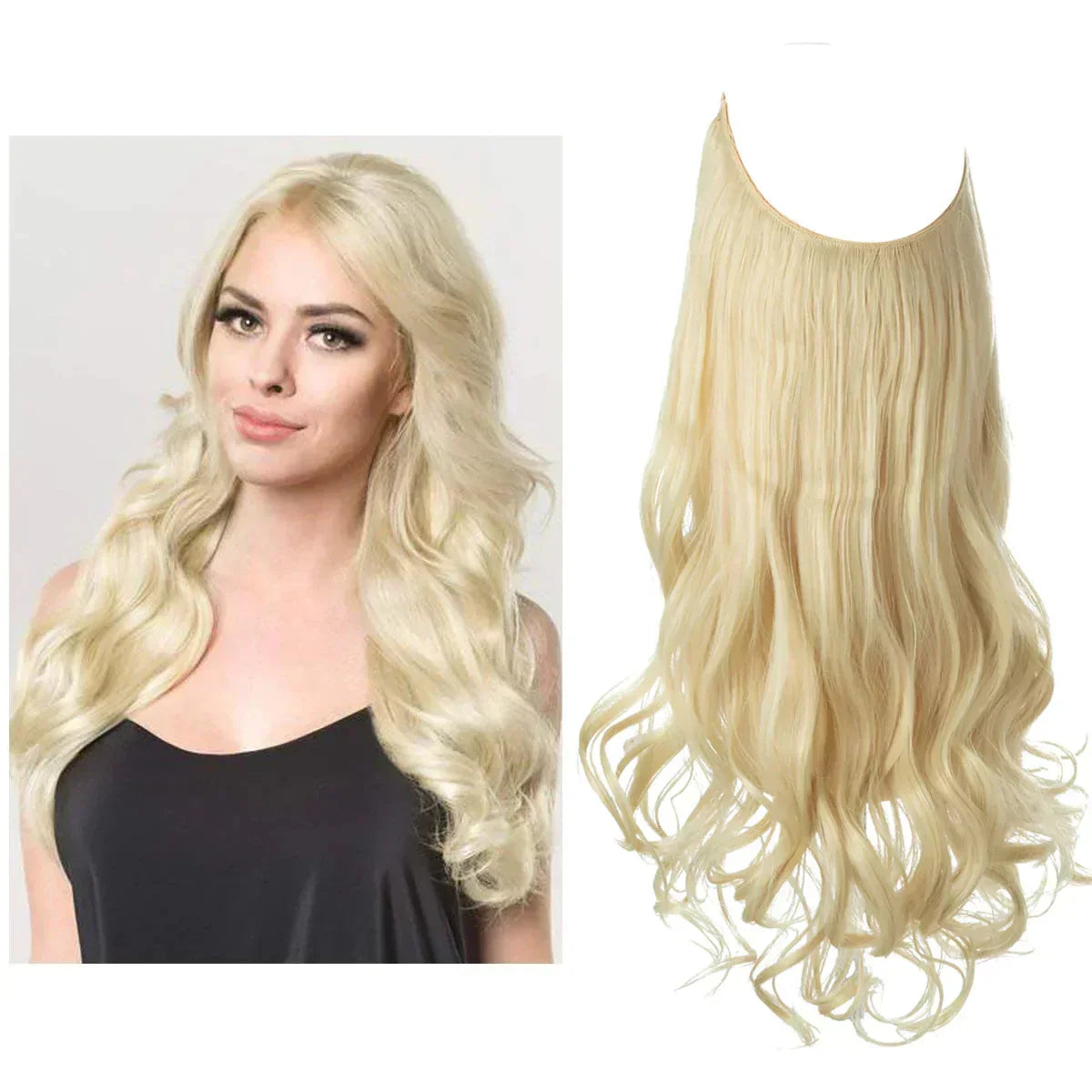 Haarextensions van echt haar | 100% remy-kwaliteit | Onzichtbaar volume & lengte | Natuurlijke glans | Hittebestendig & duurzaam