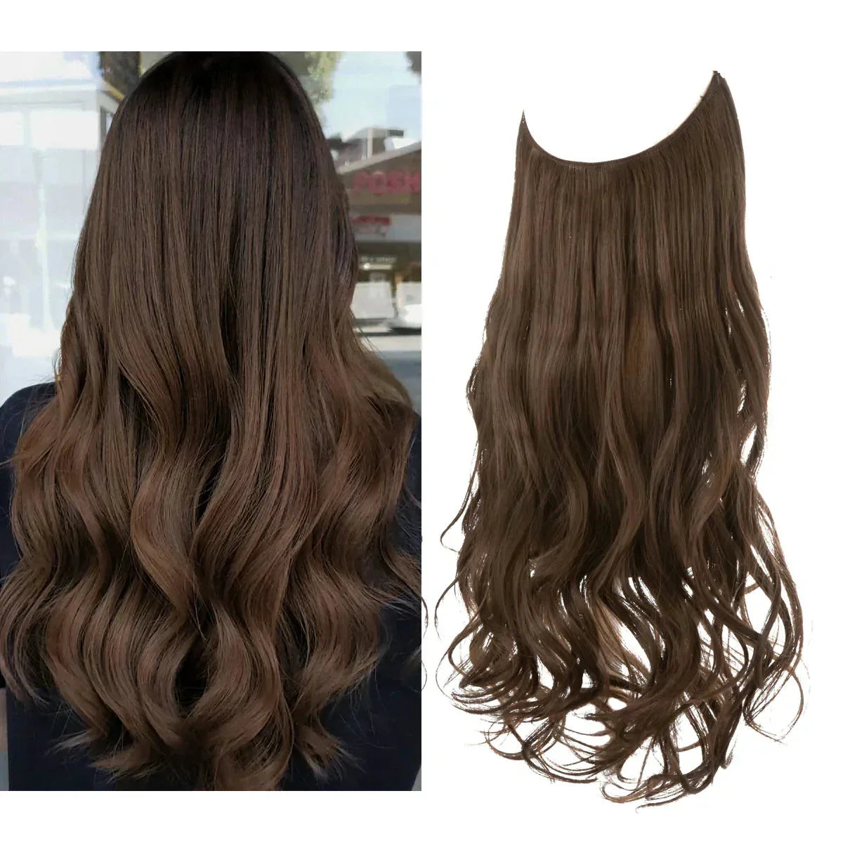 Haarextensions van echt haar | 100% remy-kwaliteit | Onzichtbaar volume & lengte | Natuurlijke glans | Hittebestendig & duurzaam