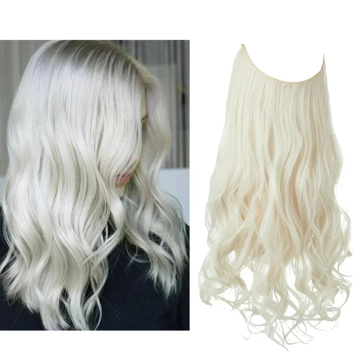Haarextensions van echt haar | 100% remy-kwaliteit | Onzichtbaar volume & lengte | Natuurlijke glans | Hittebestendig & duurzaam
