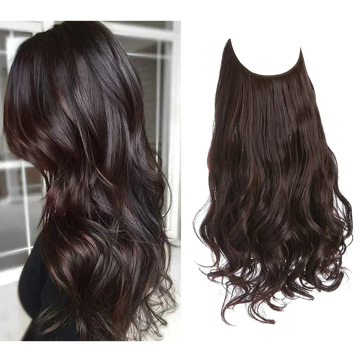 Haarextensions van echt haar | 100% remy-kwaliteit | Onzichtbaar volume & lengte | Natuurlijke glans | Hittebestendig & duurzaam