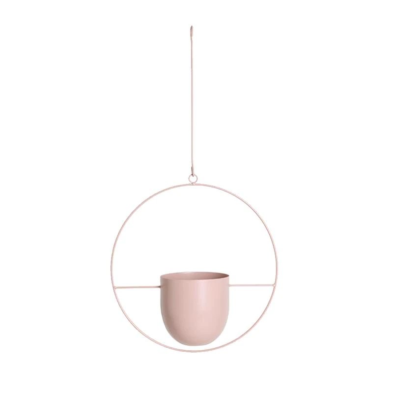 Hangpot – Elegante metalen plantenpot voor binnen en buiten met ketting