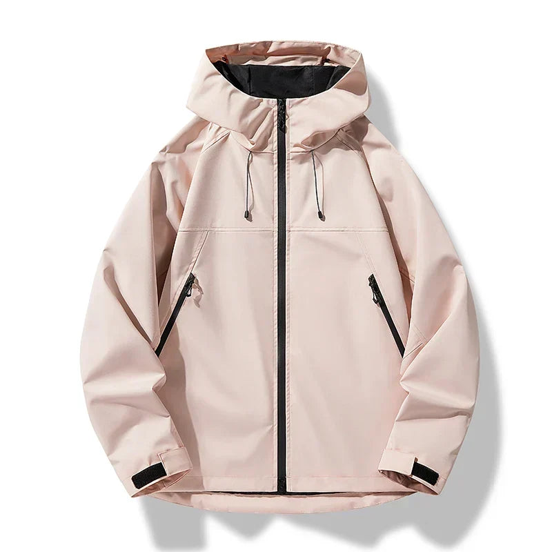 Hardshell jas met capuchon voor heren