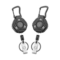 Heavy-duty uittrekbare sleutelhanger en badgehouder