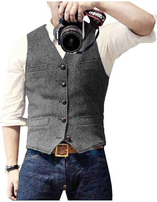 Heren gilet in modern fit