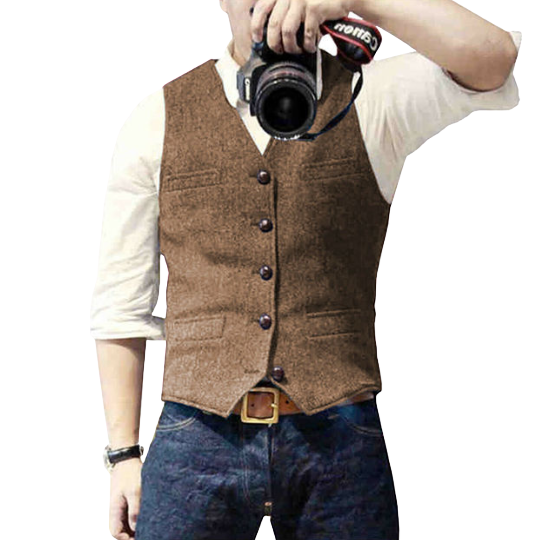 Heren gilet in modern fit