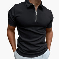 Heren Poloshirt met Ritssluiting - Comfortabel & Stijlvol