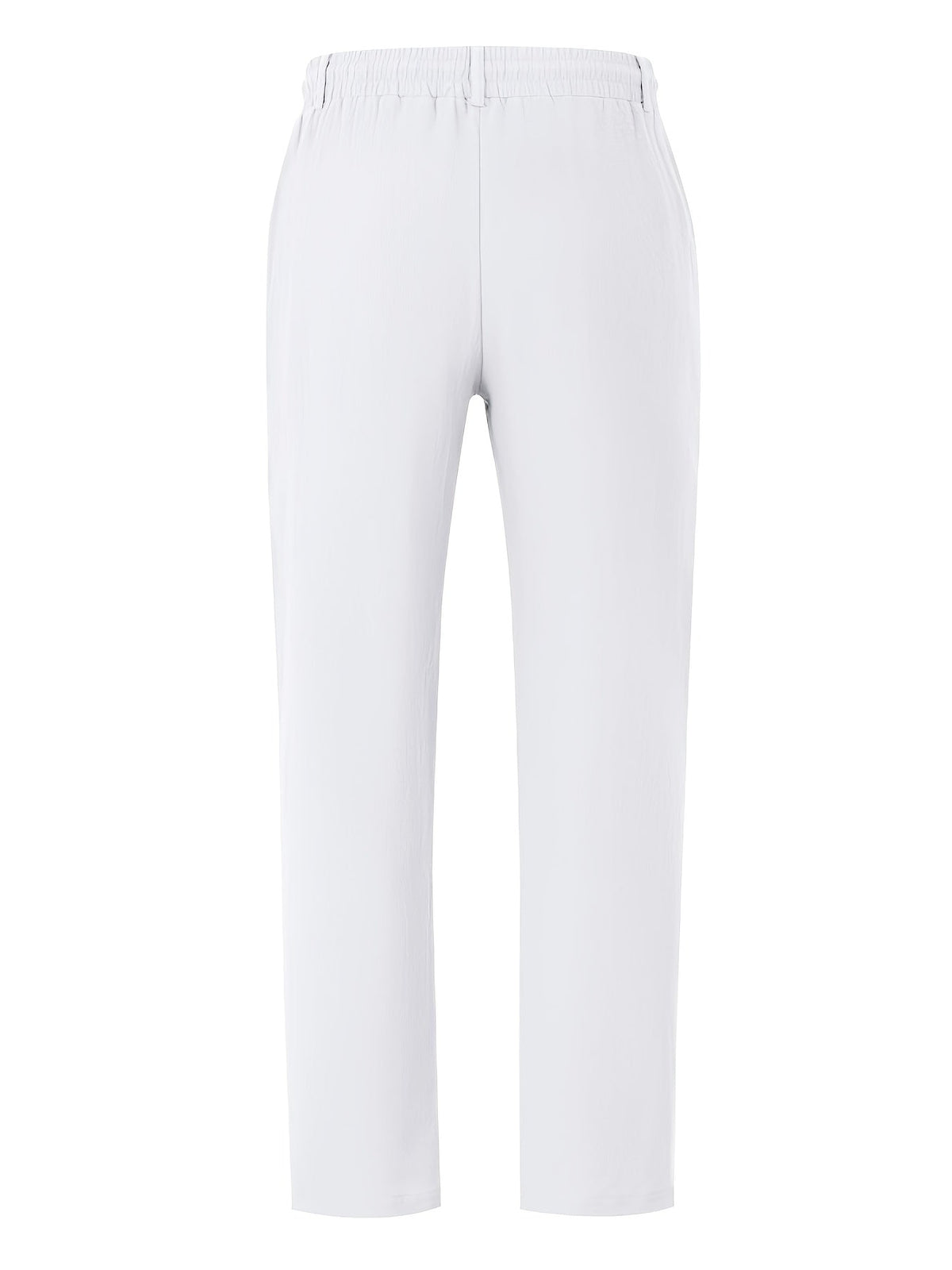 Herenbroek | Broek met Regular Fit en Rechte Pijpen | Taille met Trekkoord | Casual Zomerstijl