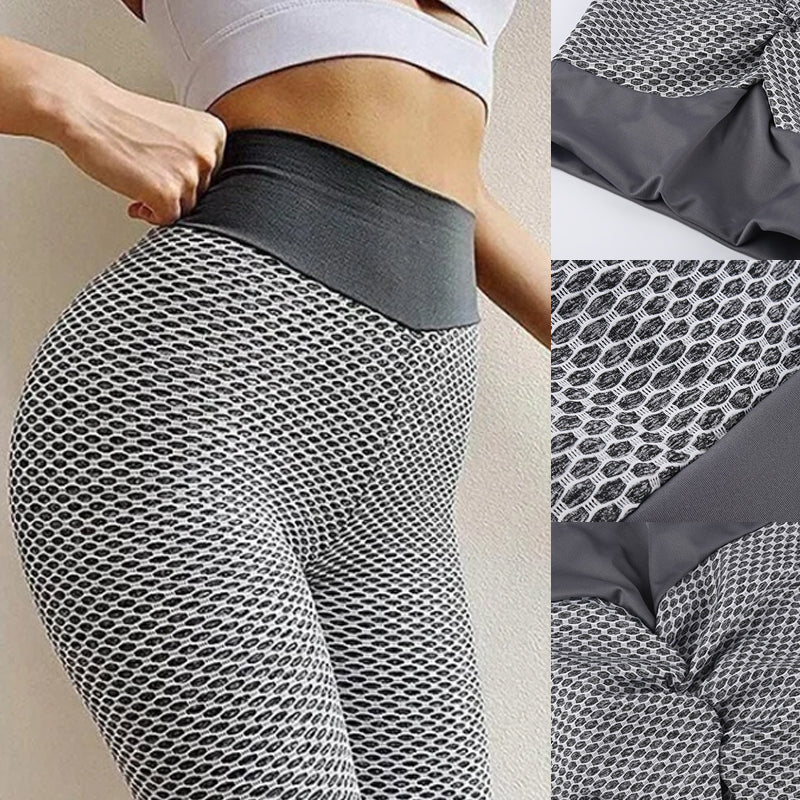 High-waist yogalegging met scrunch butt-lifting effect