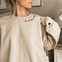 Hoodie | Personaliseerbaar met Namen op de Mouw