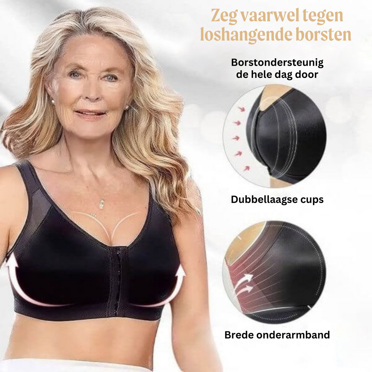Houdingcorrigerende bh voor dames - Comfort & rugondersteuning