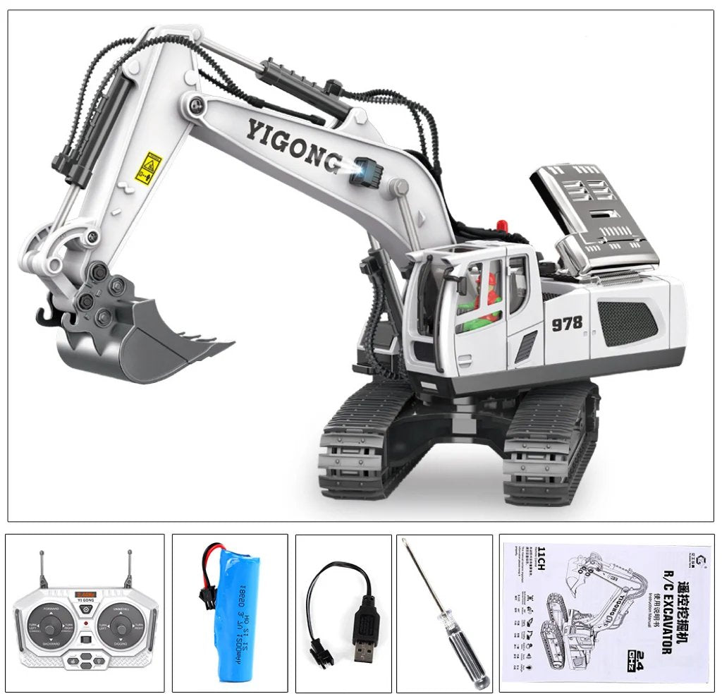 Hydraulische volmetalen graafmachine G308H 1/14 RTR