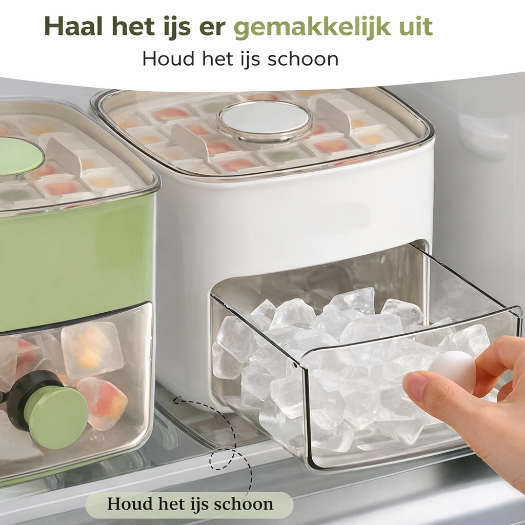 IJsblokjesmaker met opbergbox