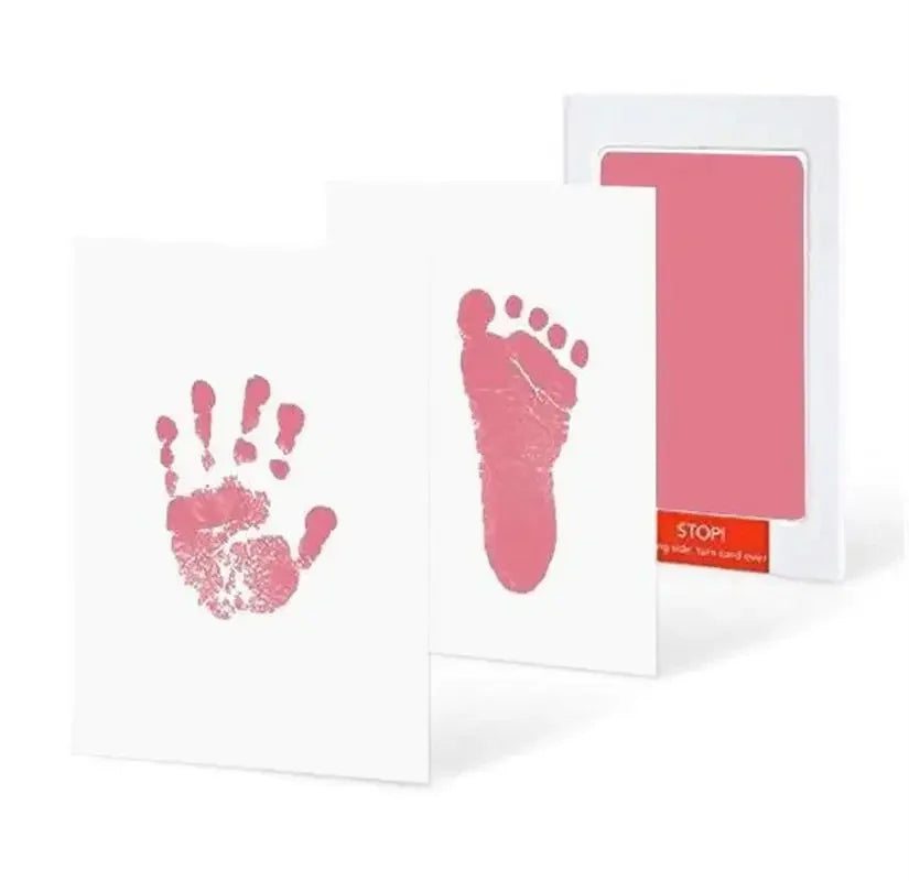 Inktloos inktkussen set voor baby hand- en voetafdrukken – Voor pasgeborenen herinneringen & huisdierpootjes
