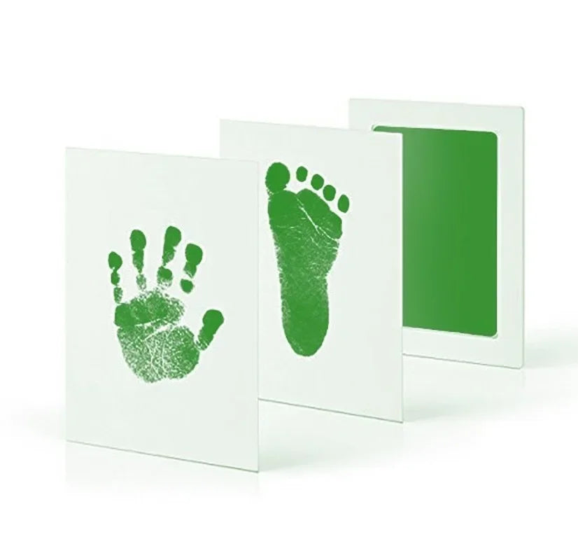 Inktloos inktkussen set voor baby hand- en voetafdrukken – Voor pasgeborenen herinneringen & huisdierpootjes