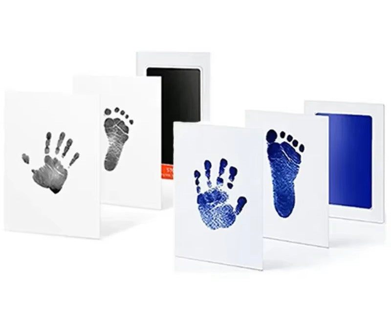 Inktloos inktkussen set voor baby hand- en voetafdrukken – Voor pasgeborenen herinneringen & huisdierpootjes