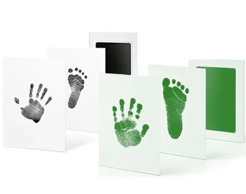 Inktloos inktkussen set voor baby hand- en voetafdrukken – Voor pasgeborenen herinneringen & huisdierpootjes