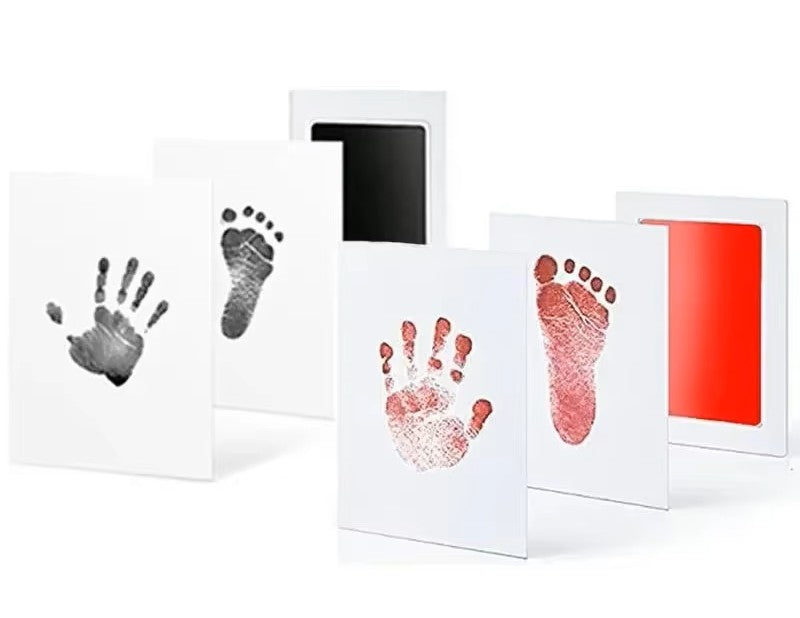 Inktloos inktkussen set voor baby hand- en voetafdrukken – Voor pasgeborenen herinneringen & huisdierpootjes