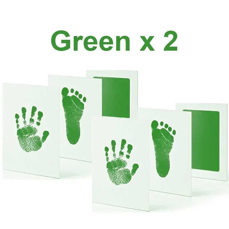 Inktloos inktkussen set voor baby hand- en voetafdrukken – Voor pasgeborenen herinneringen & huisdierpootjes