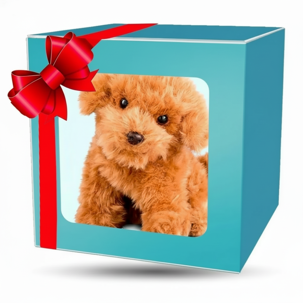 Interactieve, realistische pluche hond met zachte beweging - Speelgoed