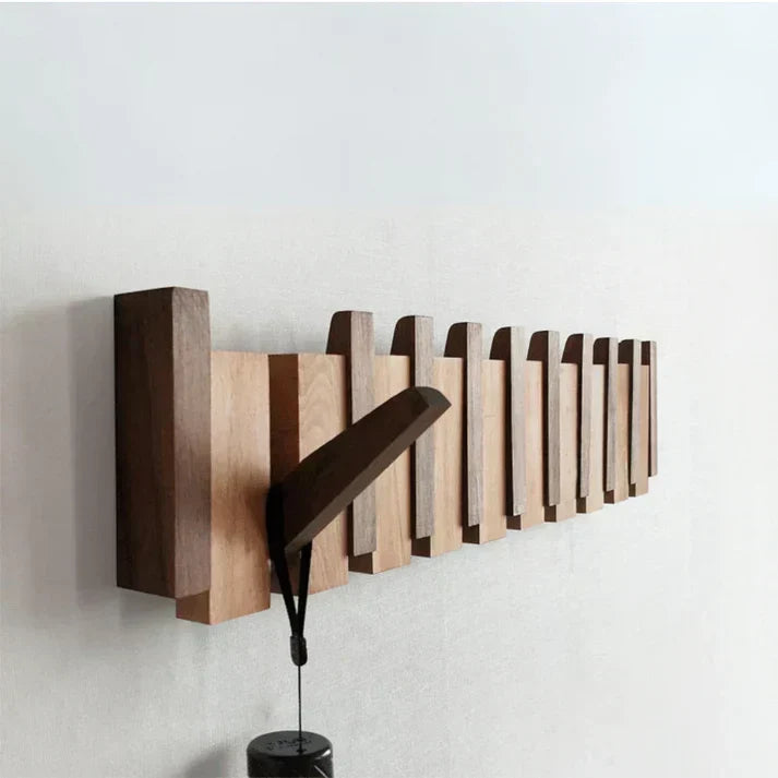 Kapstok met pianodesign - Hoogwaardig hout