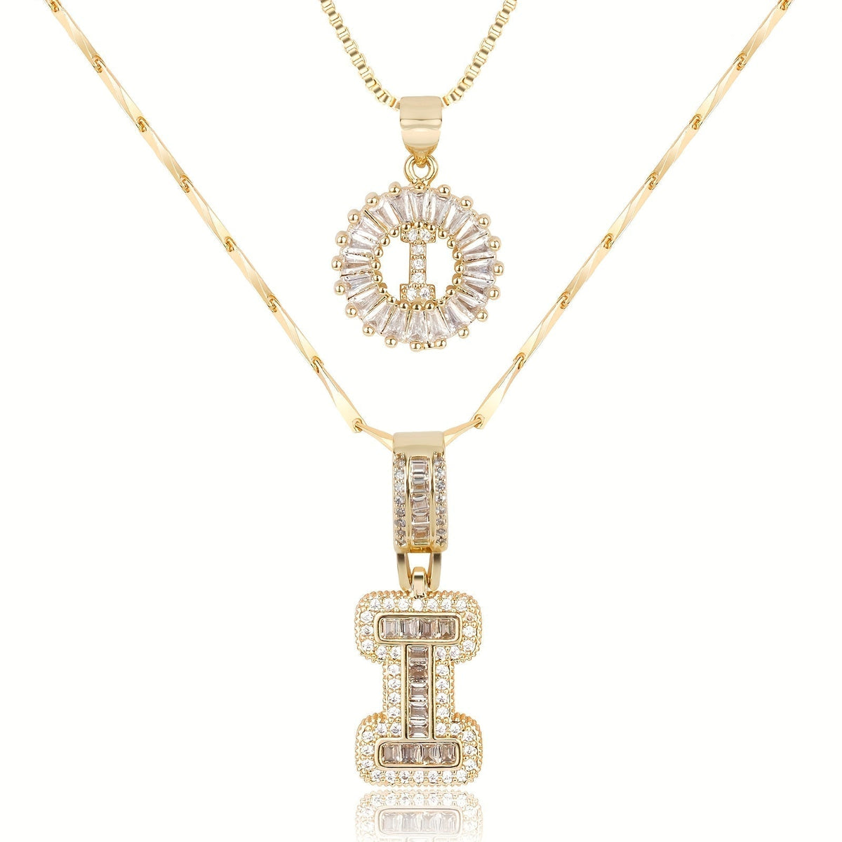 Ketting met Initiaalhanger - Luxe Glans