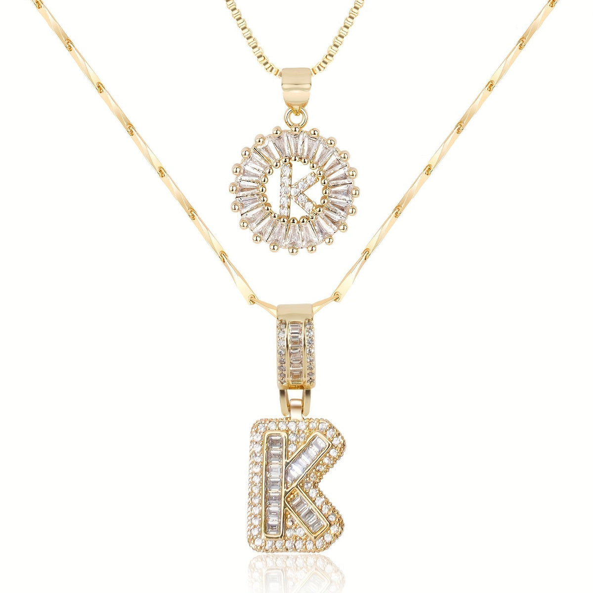 Ketting met Initiaalhanger - Luxe Glans