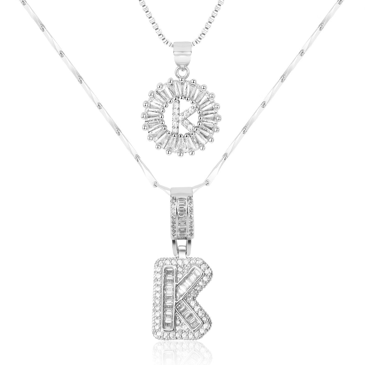 Ketting met Initiaalhanger - Luxe Glans