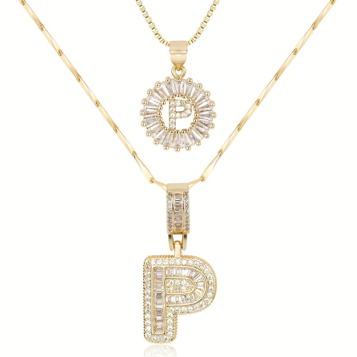 Ketting met Initiaalhanger - Luxe Glans