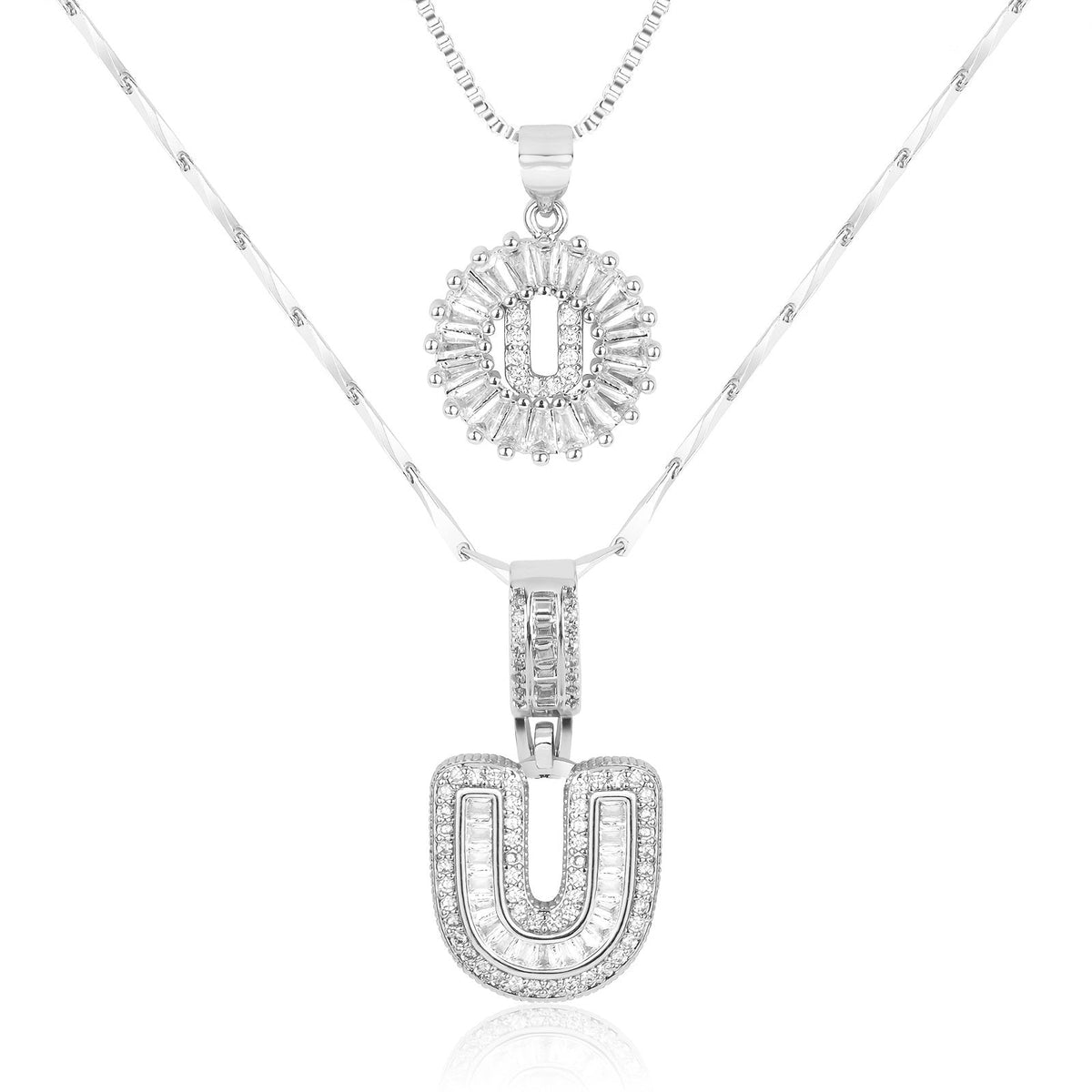 Ketting met Initiaalhanger - Luxe Glans
