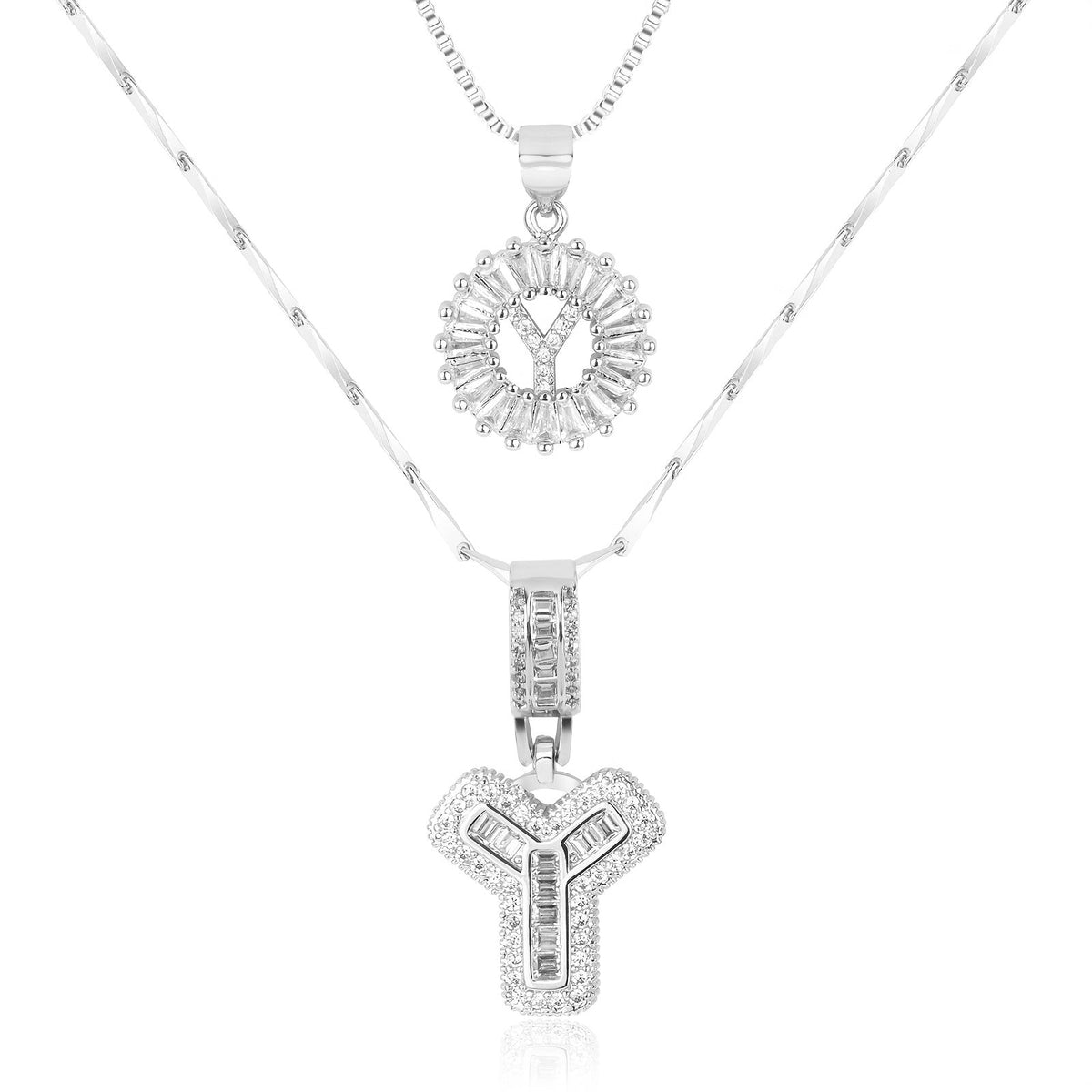 Ketting met Initiaalhanger - Luxe Glans