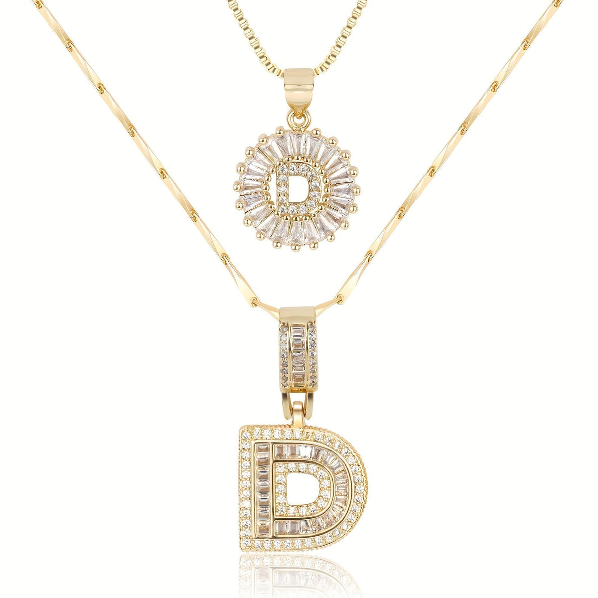 Ketting met Initiaalhanger - Luxe Glans