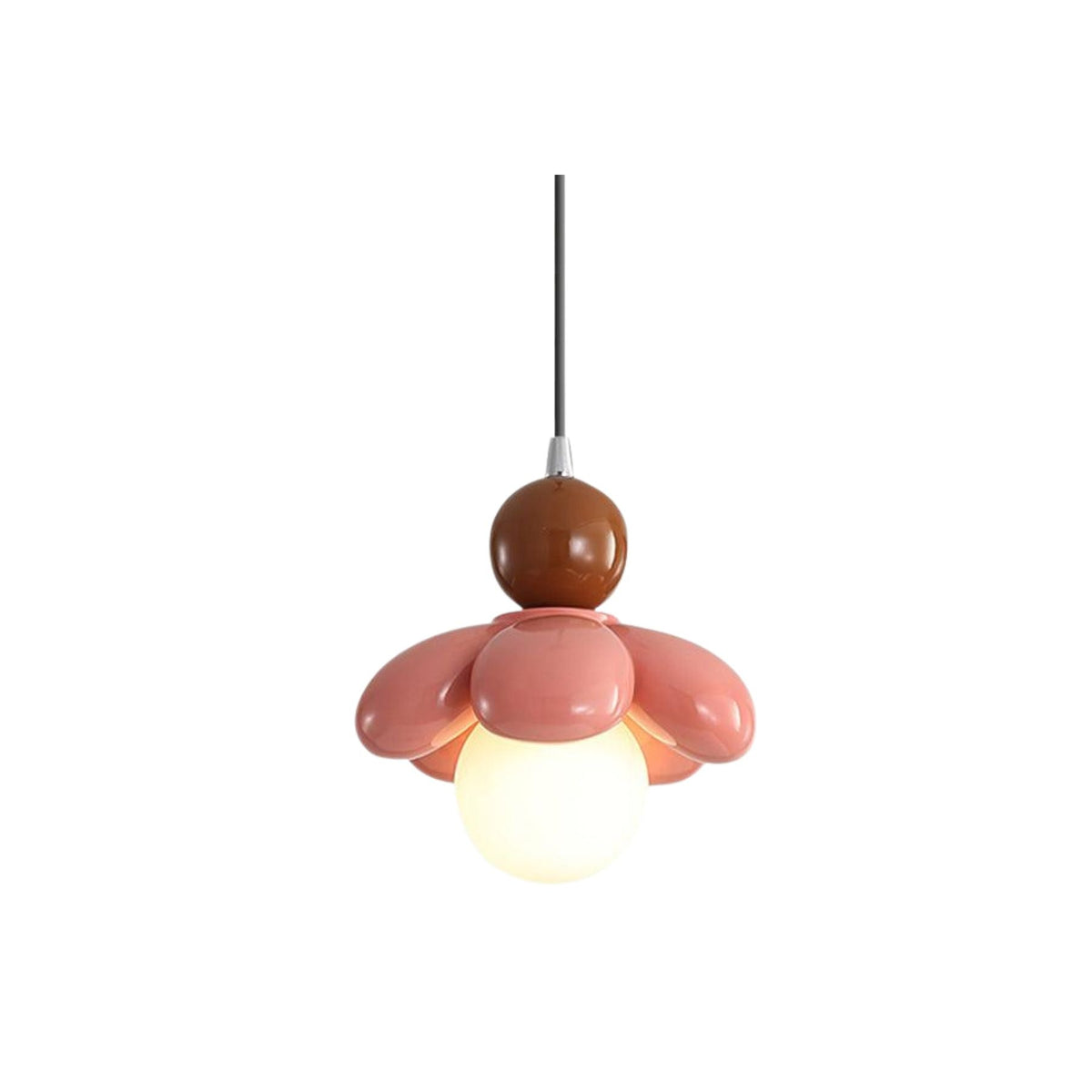 Kleurrijke Hanglamp in de Vorm van een Bloem – Stijlvolle Verlichting van Hars voor Woon- en Slaapkamer – Verkrijgbaar in Diverse Kleuren
