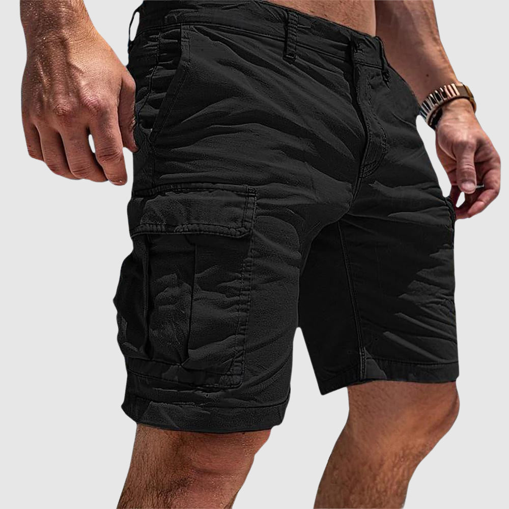 Knielange cargoshorts voor heren
