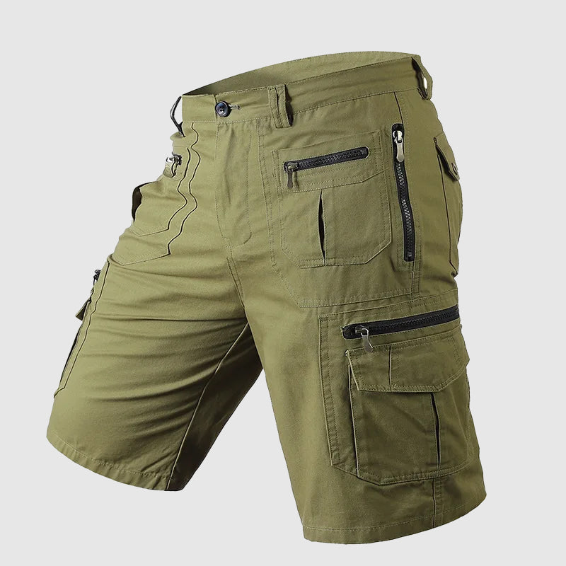 Knielange cargoshorts voor heren