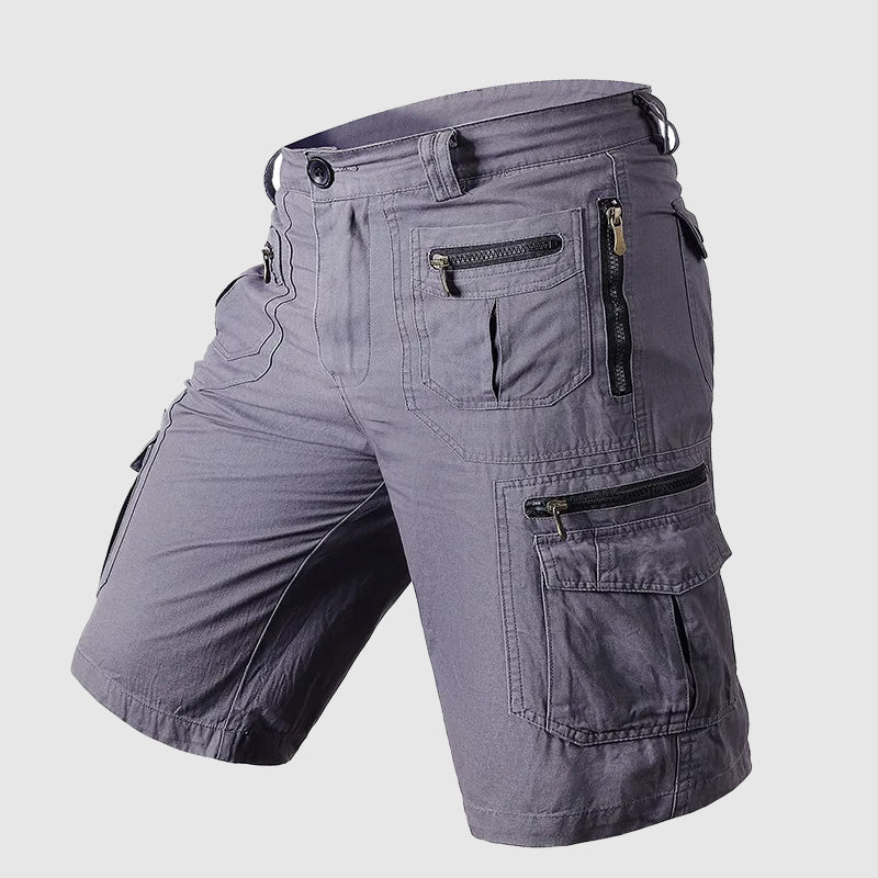 Knielange cargoshorts voor heren