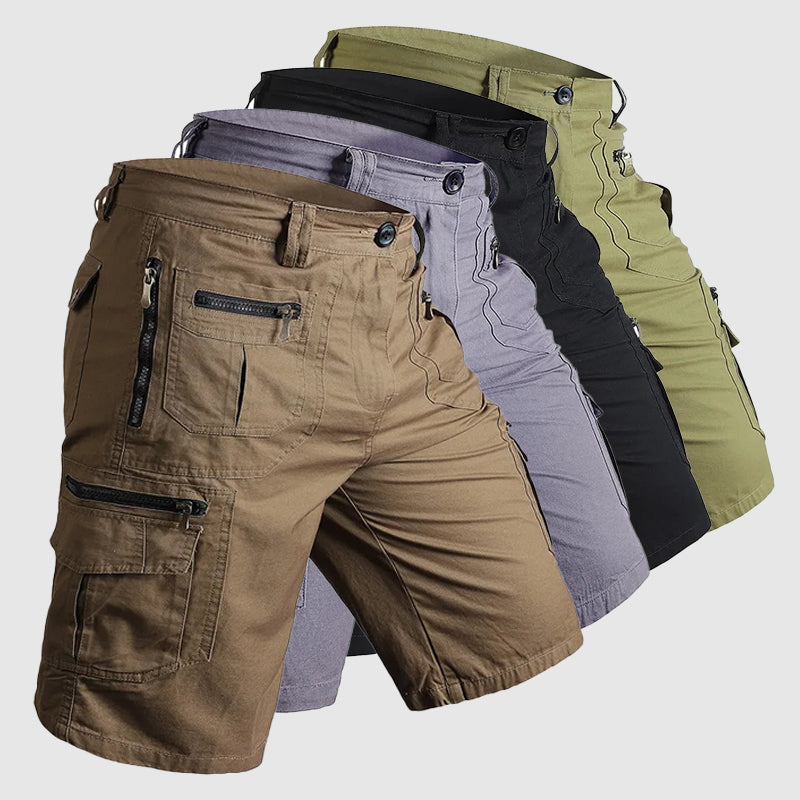Knielange cargoshorts voor heren