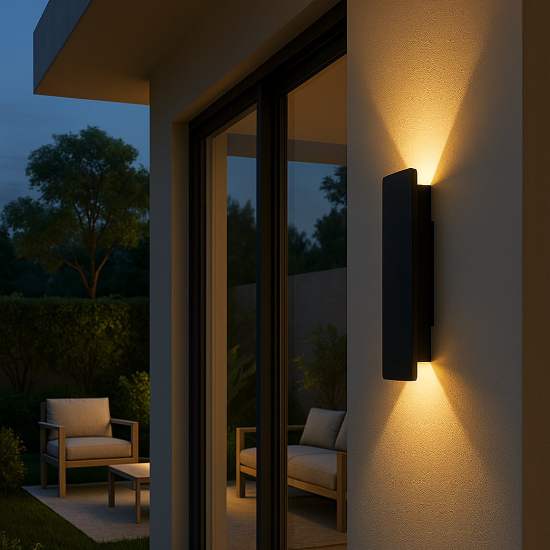 LED Buitenwandlamp Streamline – Waterdicht IP65 – Verkrijgbaar in 4 Maten