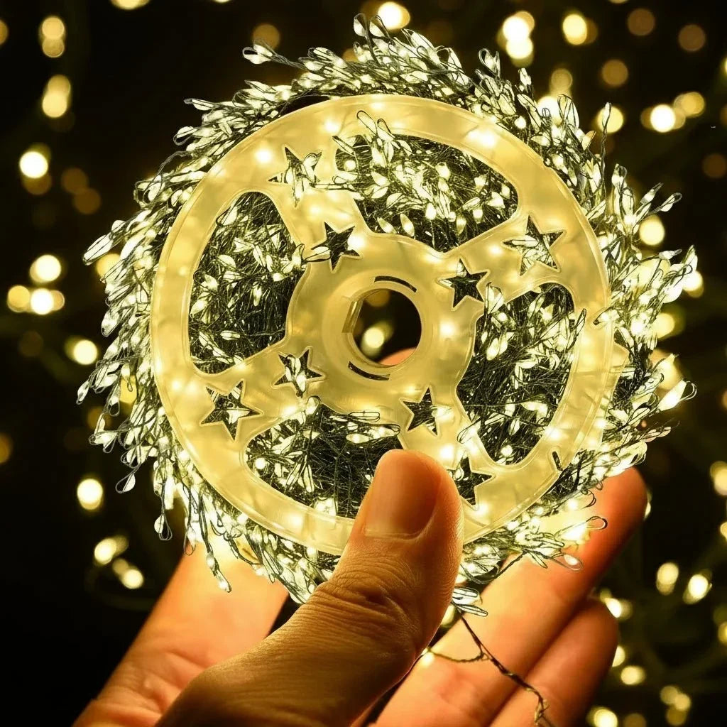 LED-clusterverlichting met afstandsbediening en acht lichtstanden