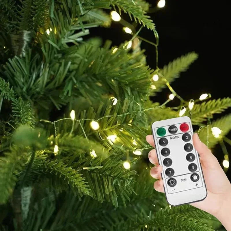 LED-clusterverlichting met afstandsbediening en acht lichtstanden