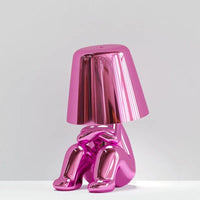 LED-tafellamp 'Denker' van hars