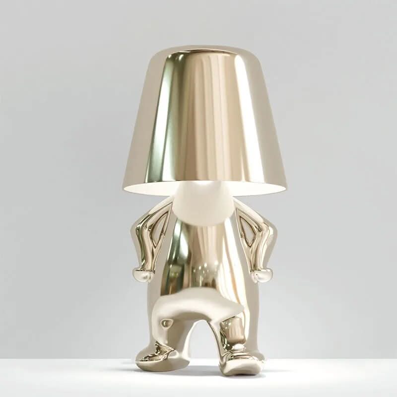 LED-tafellamp 'Denker' van hars